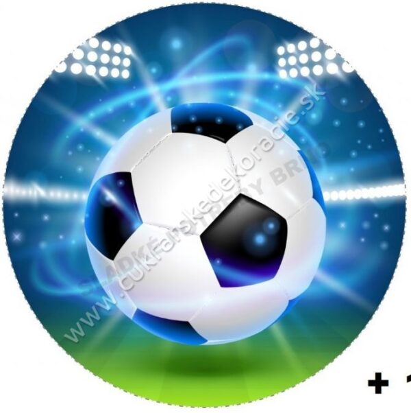 Fondánový obrázok - Futbal
