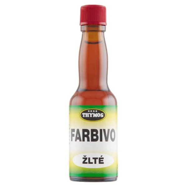 Tekutá farba - žltá 20 ml