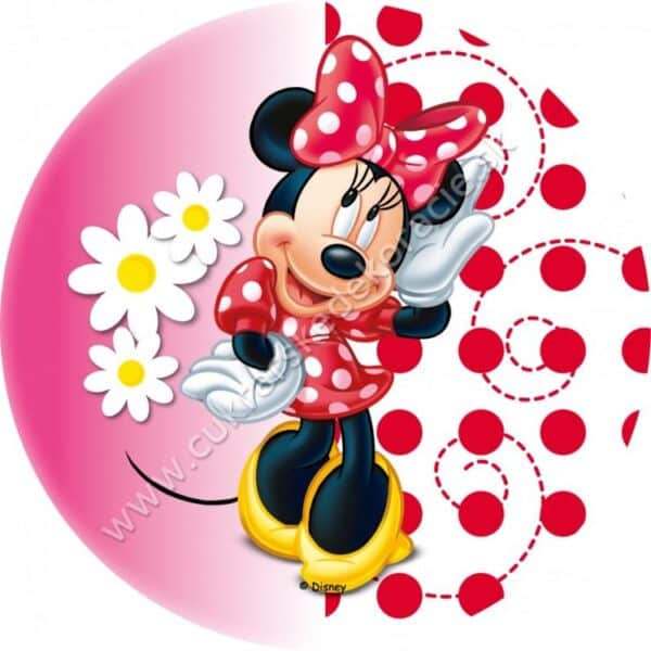 Minnie - fondánový obrázok